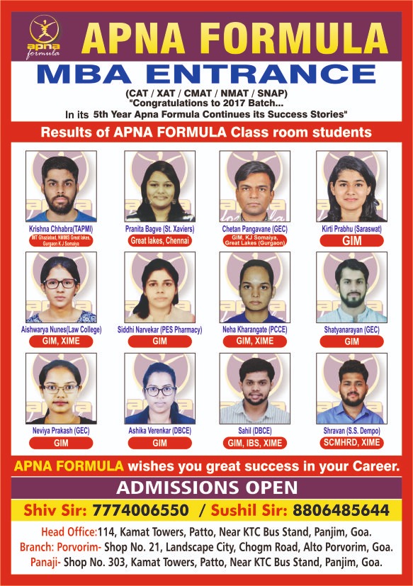 Apna Formula MBA Entrance - Batch 2017